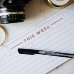 closeup photo of ballpoint pen near camera